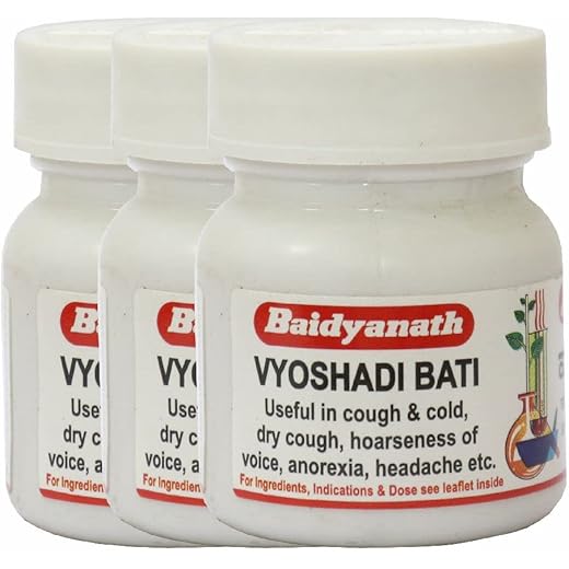 Baidyanath Vyoshadi Tablets - Ayurvedic Relief