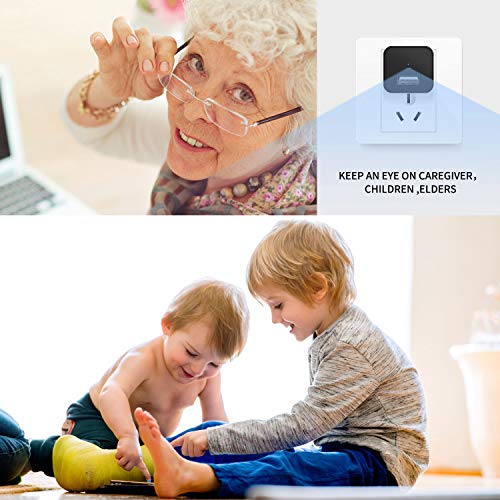 Mini Spy Camera Security Charger Camera Full HD Hidden Camera Charger with 32G SD Card USB Charger Camera Loop Recording Nanny Outlet Cam for Home and Office