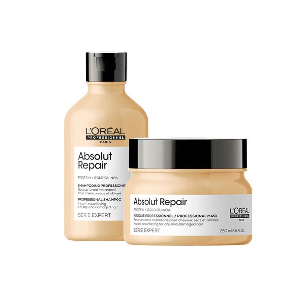 Duo shampooing & masque Absolut Repair L'Oréal Professionne