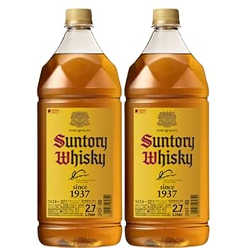 Amazon.co.jp: サントリー 角瓶 40度 2700mlペットボトル(2.7L