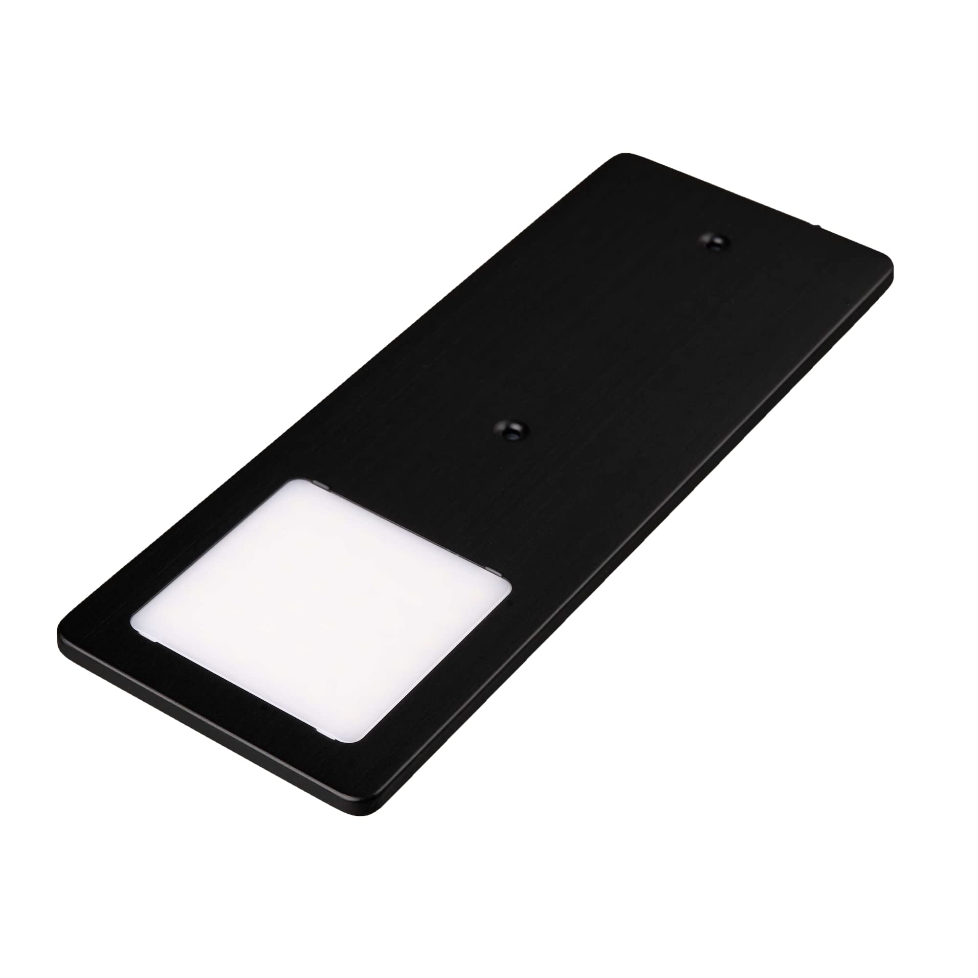 kalb | LED Unterbauleuchten schwarz 5W- sehr flache Küchenleuchte Einbaustrahler Einbauspot, Auswahl:1er Set neutralweiss