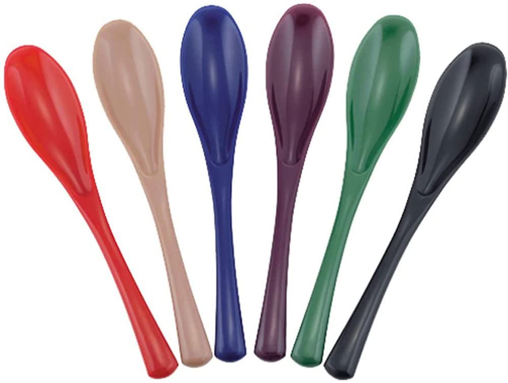 Amazon｜下村企販 テーブルを汚さない スプーン 6本組 【日本製】 食洗