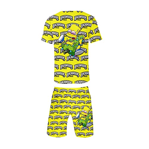 Anime Shirt and Shorts Sets Casual Tshit and Pants Beach Tracksuits Swim Trunks Suit for Men Women2