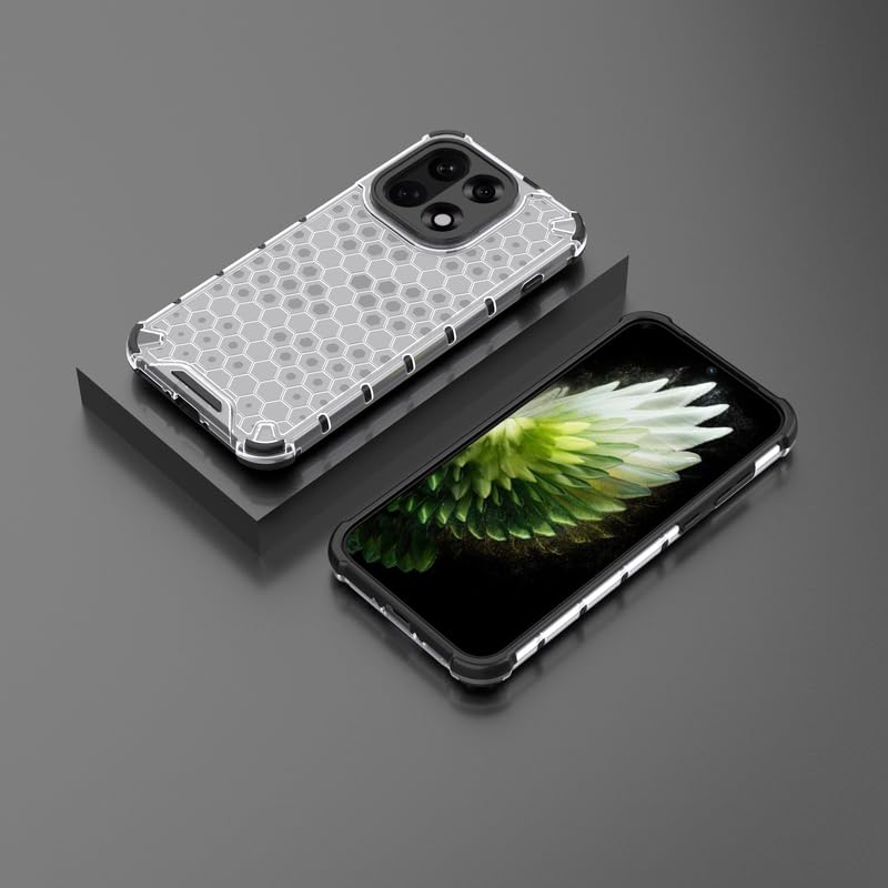 Image of Plastic Bumper Back Case Cover for OnePlus 15 5G (Transparent)