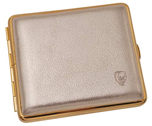Preisvergleich Produktbild GERMANUS Damen Etui für die Handtasche, Gold - Made in Germany
