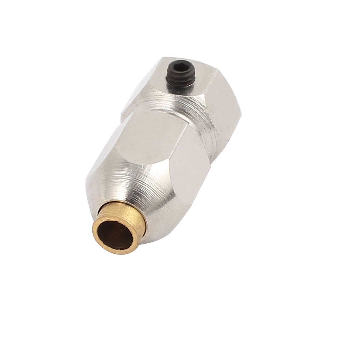 Aexit Total Length Electrical equipment 34mm Boat Flexi Shaft Collar Suitable for Motor Shaft Dia 5mm Flexible Shaft Dia 4.76mm