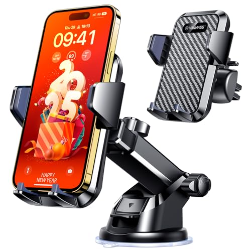 Supporto Auto Con Ricarica Wireless Per Ventilazione Rotonda - Compatibile Mercedes - Foto 8