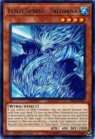 Yu-Gi-Oh! - Tenyi Spirit - Shthana - RIRA-EN013 - Rare - 1st Edition - Rising Rampage