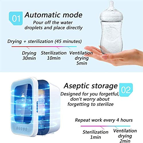 Pasteurisierung Multifunktions UV-Fütterungsflasche Desinfektionsmaschine, Unterwäsche Sterilisator Wäschetrockner… – Bild 4