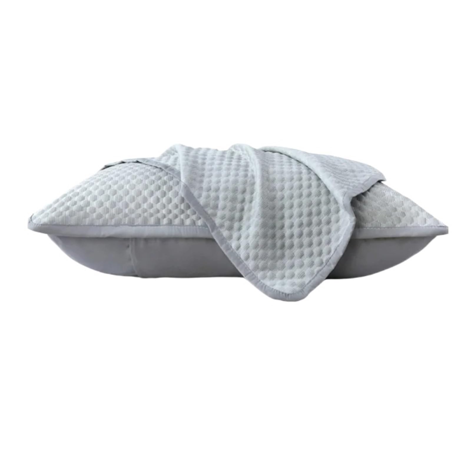 Silk Pillowcase Ice Silk Bean Pillow Cover 48x74cm Cooling Summer Solid Color Breathable Pillowcase Cover Only Machine Washable