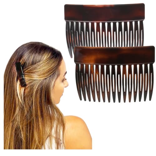 Image of Camila Paris CP2942 Hair Side Comb, 3 inch Small French Twist Hair Combs Clips