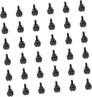 KJHBV 100pcs Computer Case Screws Chassis Fixing Screw Computer Part Thumb Screw PC Screws Thumb Screws Knurled Thumbscrew Computer Case Thumbscrew Practical Screw Various Accessories