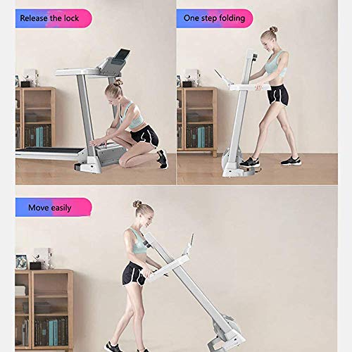 Image of Treadmill Multi Function Electric Treadmill Home Electric Treadmill Led Display Bluetooth Speaker Home Gym Treadmill