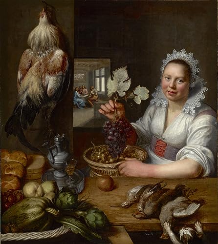 Peinture murale Christ à Emmaüs Frans Snyders pour sublimer la décoration du salon