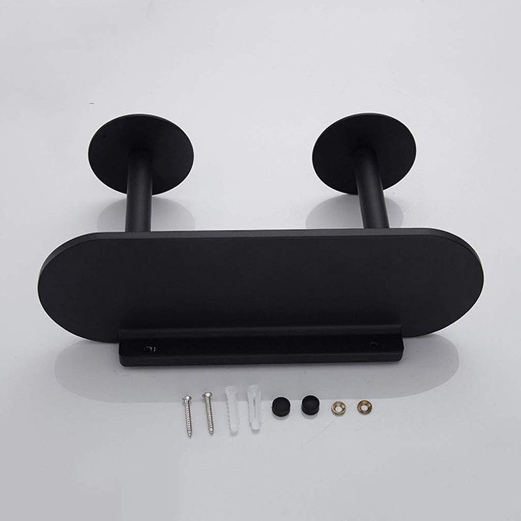 Wall Mounted Roll Toilet Paper Holder， Dispenser for Bathroom Storage - Wall Mount