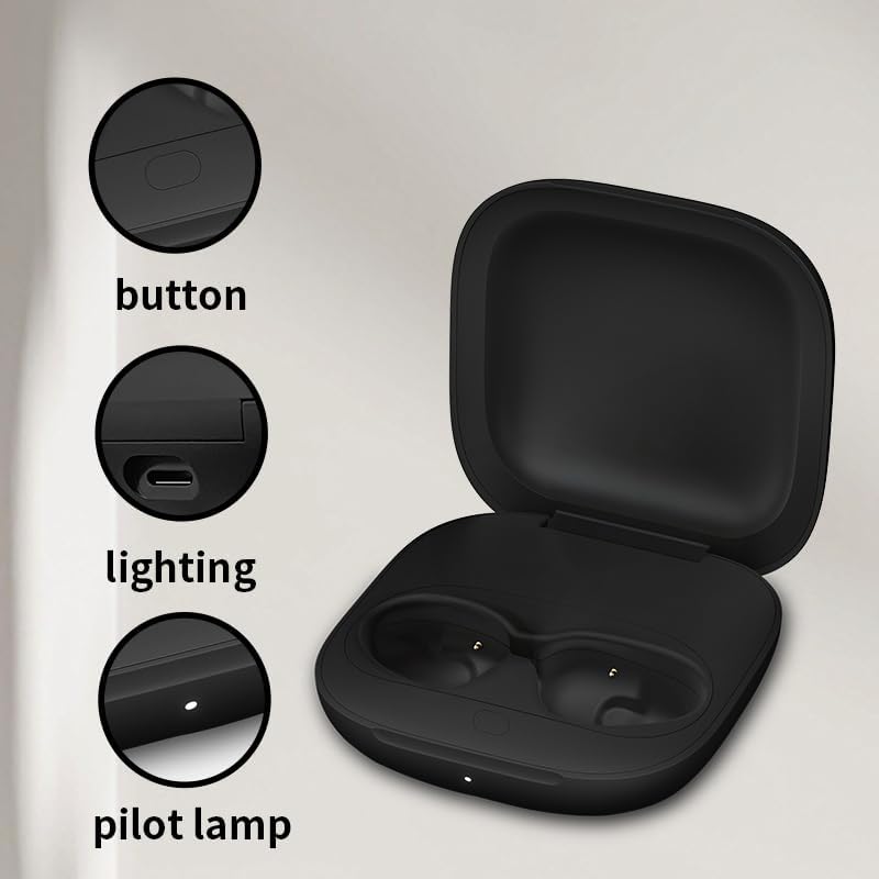 Charging Case Replacement for Beats Fit Pro, 700mAh Portable Replacement Charger Case with Bluetooth Pairing Sync Button (Earbuds Not Included) - Image 4