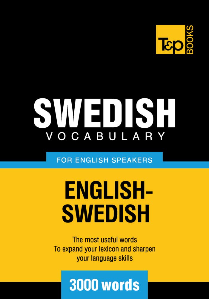 Swedish vocabulary for English speakers - 3000 words: 271 (American English Collection)