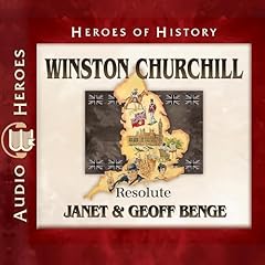 Winston Churchill: Resolute Audiolibro Por Janet Benge, Geoff Benge arte de portada