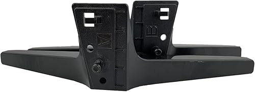 Miniatura 5 de Ceybo Base de TV de repuesto OEM modelo MAM643660 MEZ64114730 Base de soporte compatible con LG Smart Tv 55UN6950ZUA, 55UN7300PUF, 49UJ630, 55UJ630,