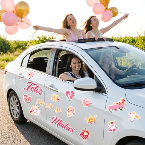 Set de 17 imanes decorativos Feliz Día de las Madres miniatura 6