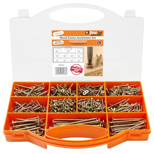 Spanplattenschrauben Set 780 Teile im Sortimentskasten