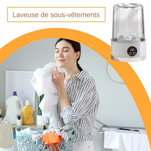 Machine à laver compacte avec affichage digital pour sous-vêtements - 2