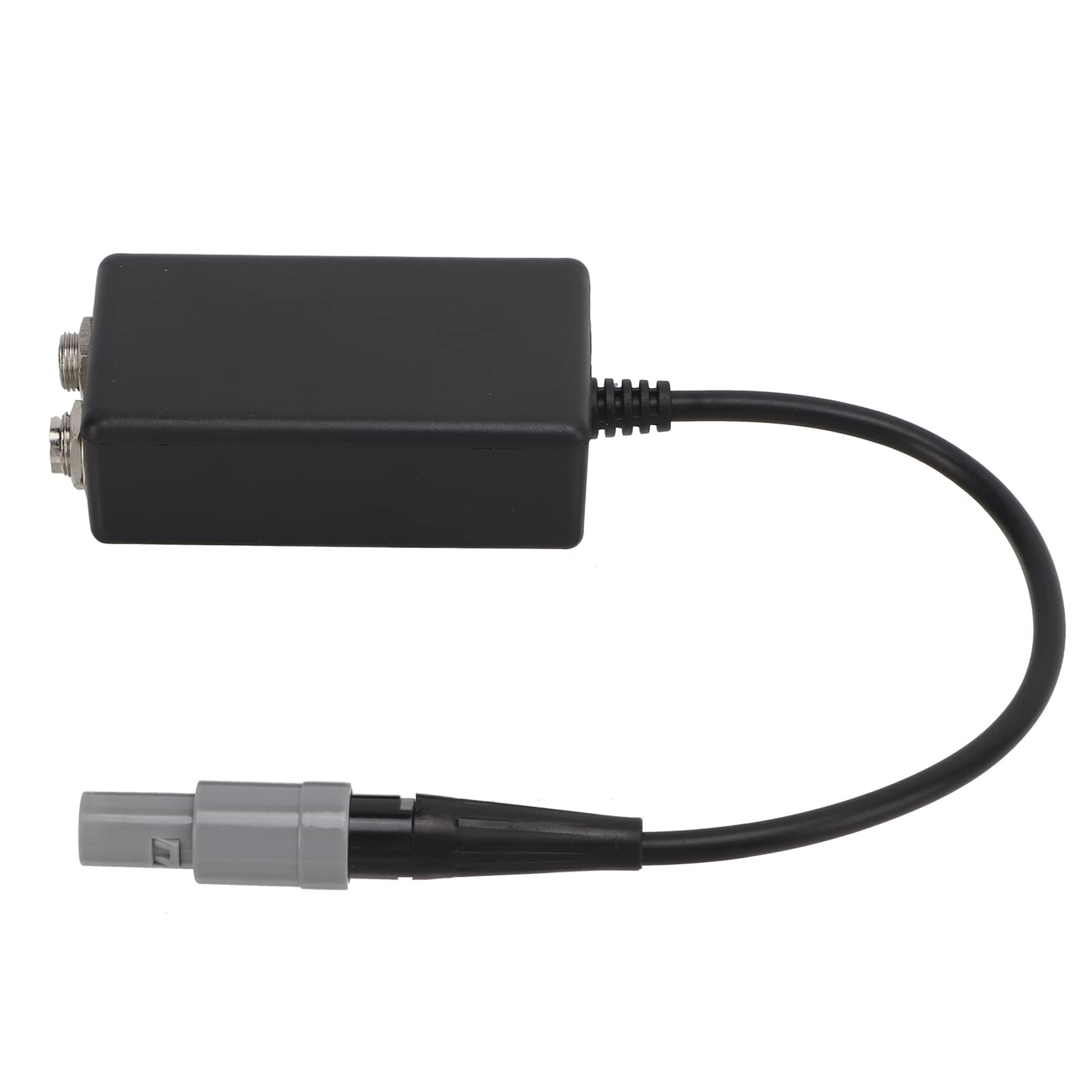 Adattatore per cuffie aeronautiche per aviazione generale, doppio connettore GA femmina a LEMO maschio a 6 pin, convertitore per cuffie durevole e versatile per piloti