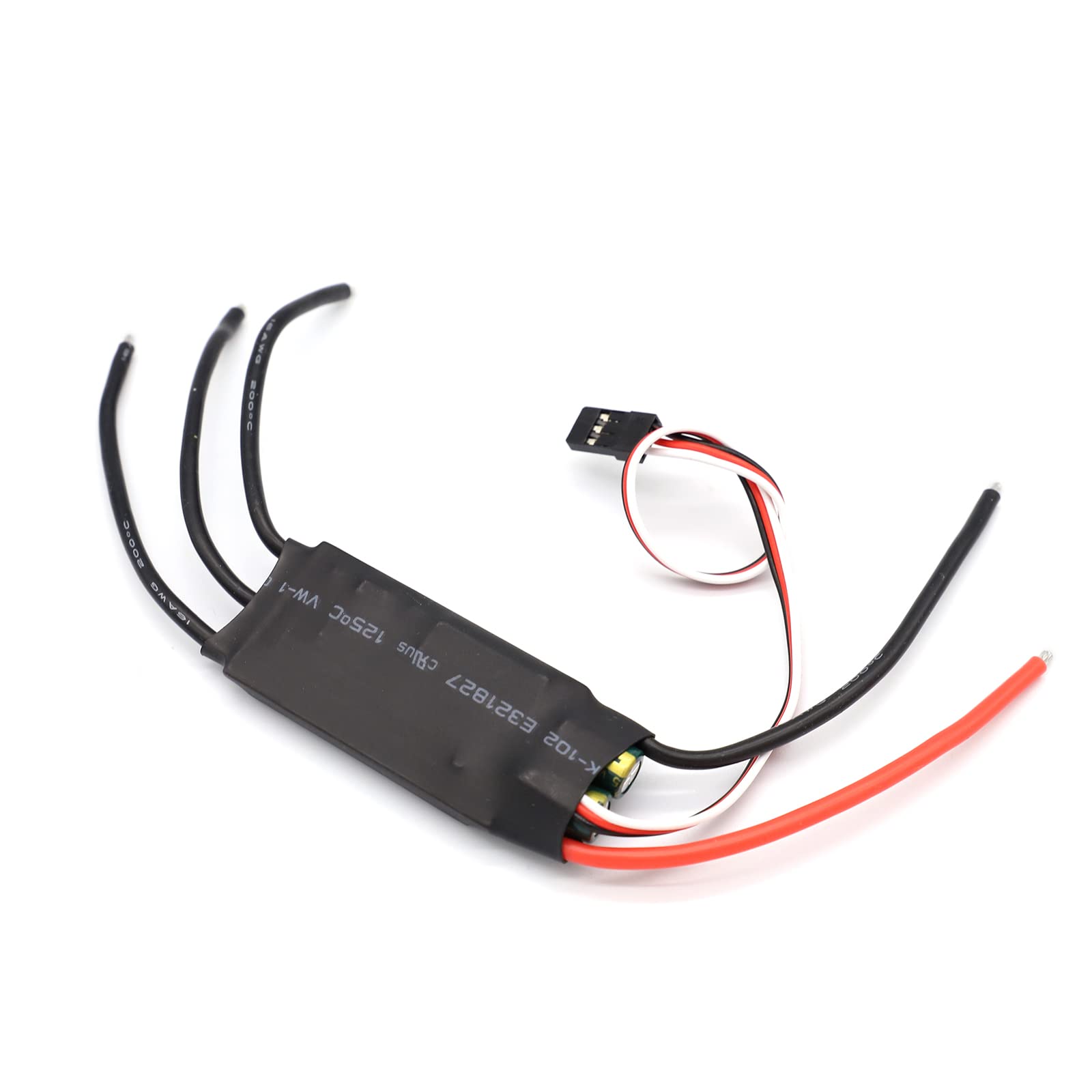 RUIZHI 40A ESC 2-4S bezszczotkowy kontroler prędkości ESC 5V 3A BEC silnik do stałego skrzydła DIY RC dron helikopter Quadcopter