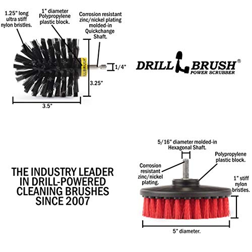 Drill Brush Power Scrubber Combo Cordless trapano