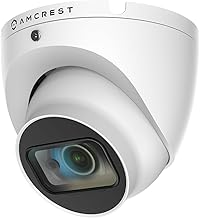 Amcrest Cámara de seguridad Full HD 1080P 1920TVL Dome para exteriores (cuadrúbrido 4 en 1 HD-CVI/TVI/AHD/analógica), 2MP 1920x1080, visión nocturna de 98 pies, carcasa de metal, lente de 0.142 in,