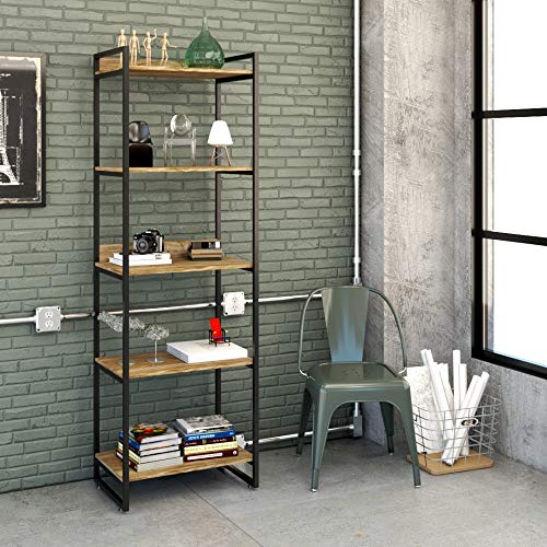 Estante Multiuso 5 Prateleiras 187x60cm Estilo Industrial