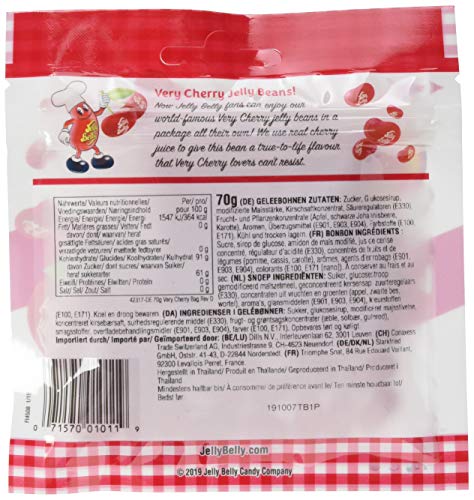 Jelly Belly Very Cherry, Beutel, 1er Pack (1 x 70 g) - Image 3
