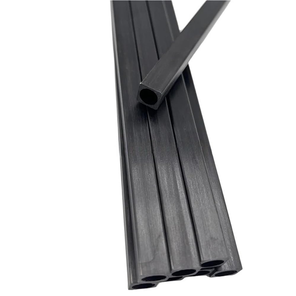 Äußeres Quadrat, inneres Rundrohr, Länge 500 mm, Carbon-Vierkantfaserrohr, leicht, 2 Stück(10x10x8.5x500mm)