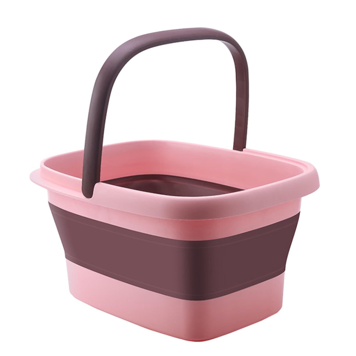 SHERCHPRY 1 PC Foot Basin Durable TPE Foot Bath Bucket for Home Massage Relaxation Portable Design for Fishing Cleaning Present for Parents