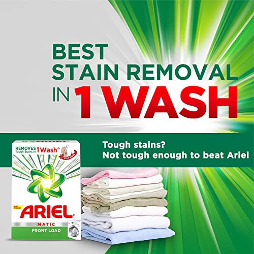 Image of Ariel Matic Liquid Detergent Front Load 2 Ltr + 500ml Free & Matic Front Load Detergent Washing Powder - 1 kg