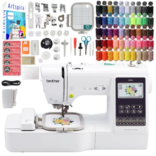 Brother SE700 Embroidery & Sewing Machine with...