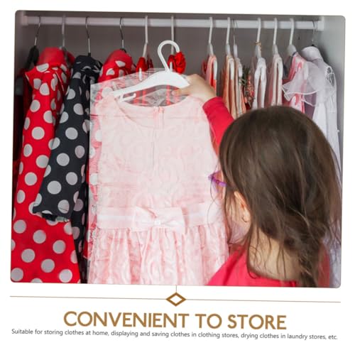 40pcs Plastic Garment Covers for Clothing Storage and Hanging Bags for Travel and Home Use for Coats and Suits3