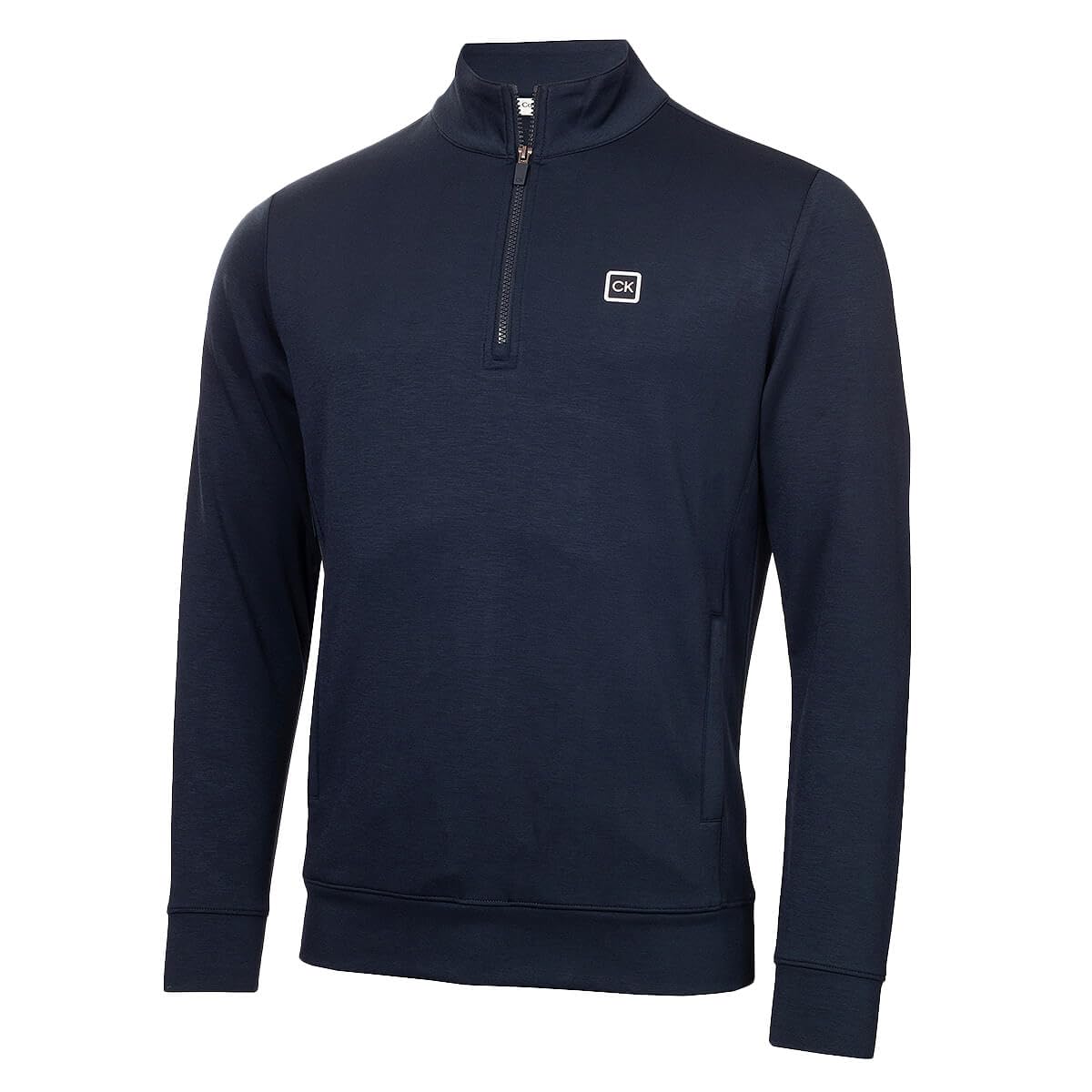 Calvin Klein Concord - Suéter de Golf elástico con Media Cremallera Hombre