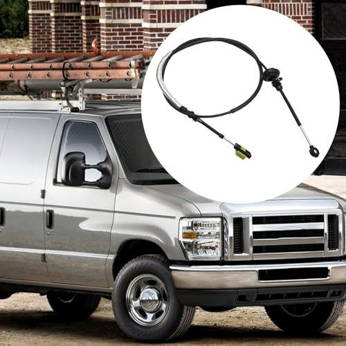 CADUFUELLY 5C2Z7E395AA Automatic Transmission Gear Shift Cable, Replacement for Ford E150 E250 2005-2014 E350 E450 Super Duty 2005-2014, Replaces 5C2Z-7E395-AA by CADUFUELLY - Used condition - Image 6