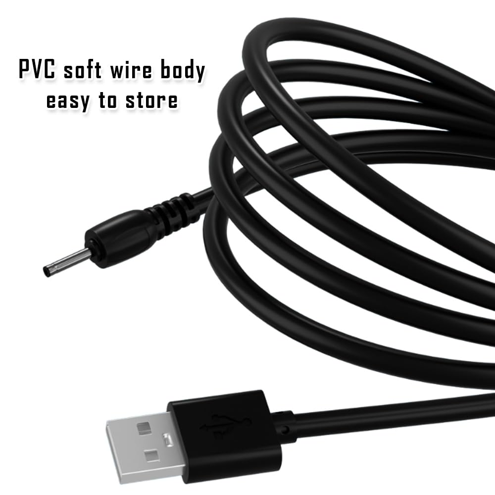 Keple USB Charger Cable, 60cm/1.2ft, Small Pin Cord, Compact & Lightweight, Compatible With Older Nokia Models - Reliable DC Charging