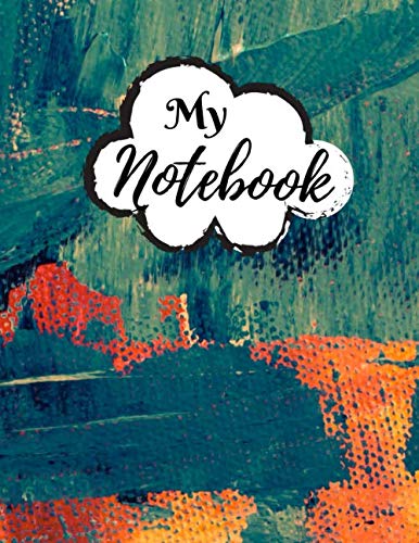 My Notebook: Kindergarten Handwriting Paper Notebook With Lines for ABC Kids - 120 Pages - Large (8.5 x 11 inches) - Premium Painting Cover (Vol.19)