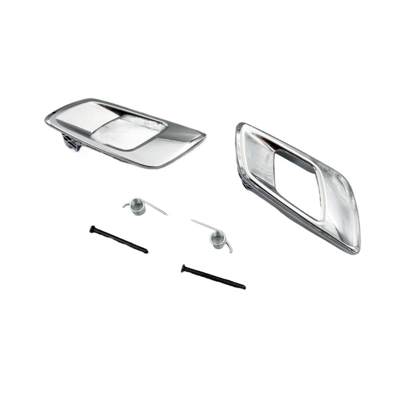 Punxdda Chrome 1 Pair Car Inner Handle For Ranger 2012-2019 For Everest 2015-2019 For Mazda Bt50 Door Inner Handle(Chrome 1 Pair)