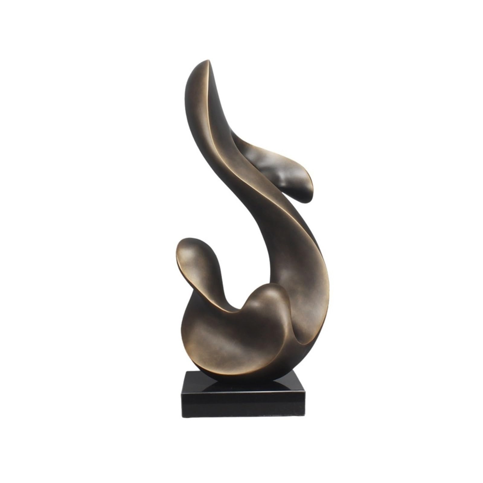 NIUHUAHUI Desktop Ornaments, A Minimalist, Luxurious Fiberglass Decorative Abstract Art Sculpture