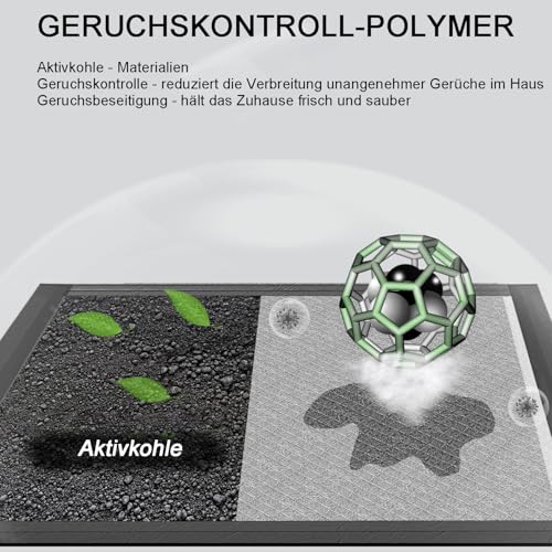 Gardner Pet Welpenunterlagen 70x85cm, Große Welpen Unterlagen mit Kohlenstoff zur Geruchskontrolle, Super Saugfähige und 6-lagige Auslaufsicher Trainingspads für Hunde, 30 Stück