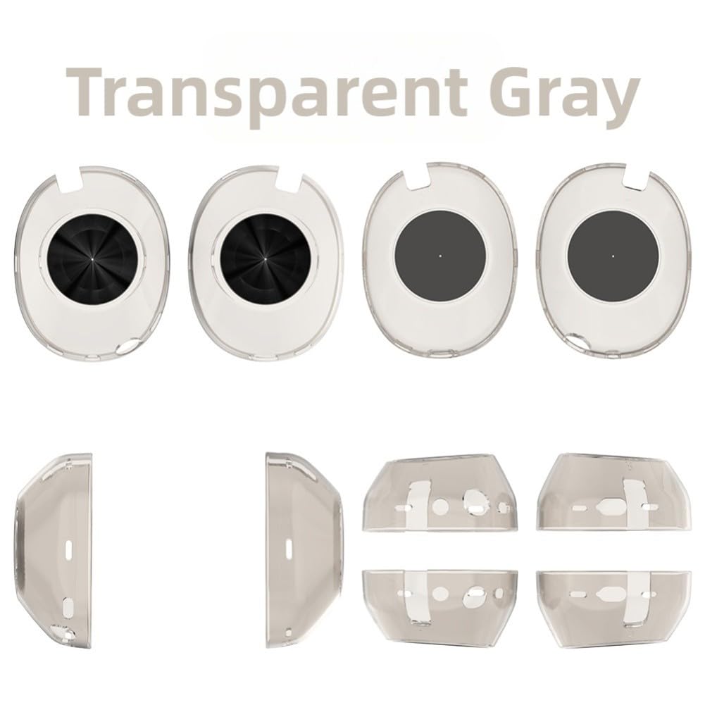 Custodia protettiva in TPU WH-1000XM6, custodia impermeabile antiurto con per 360 per protezione, copertura antipolvere per cuffie da viaggio e uso quotidiano