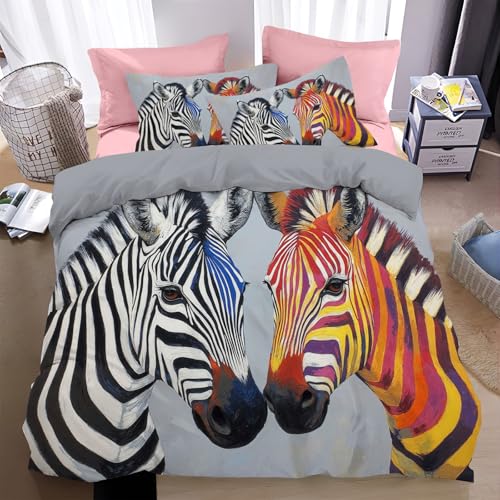 WunM Studio Cebra Pintada 2 Piezas Funda