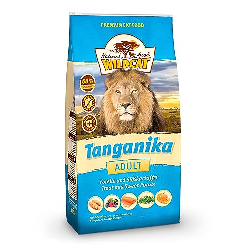 WILDCAT – Wild | Trockenfutter mit natürlichen Zutaten und wertvollen Superfoods für ausgewachsene Katzen. Alleinfutter ohne Zusatzstoffe, Farb- und Konservierungsstoffe im Beutel | 3kg Wild