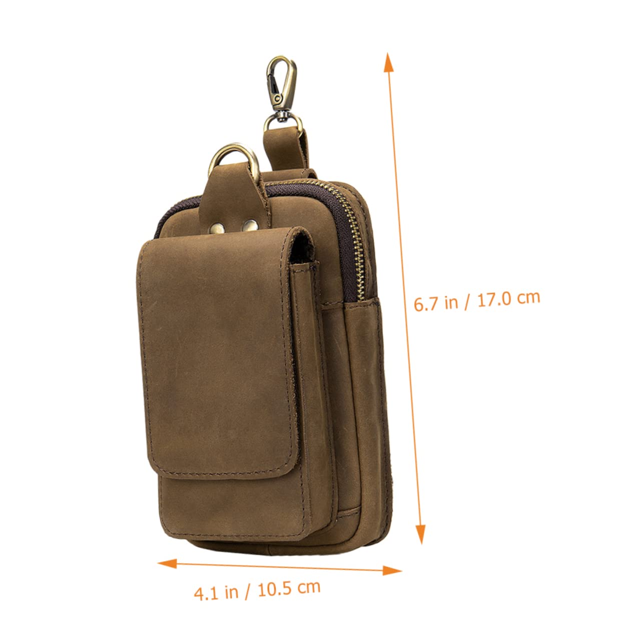 Pochette de Ceinture pour Téléphone Portable, Grand Format PU