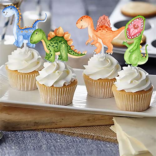 36Pcs Dinosaur Cupcake Toppers Dinosaur Cake Toppers Dino Cupcake Toppers Dinosaur Cake Decorations For Dinosaur Birthday Party Supplies Dinosaur Baby Shower Decorations #TOP7