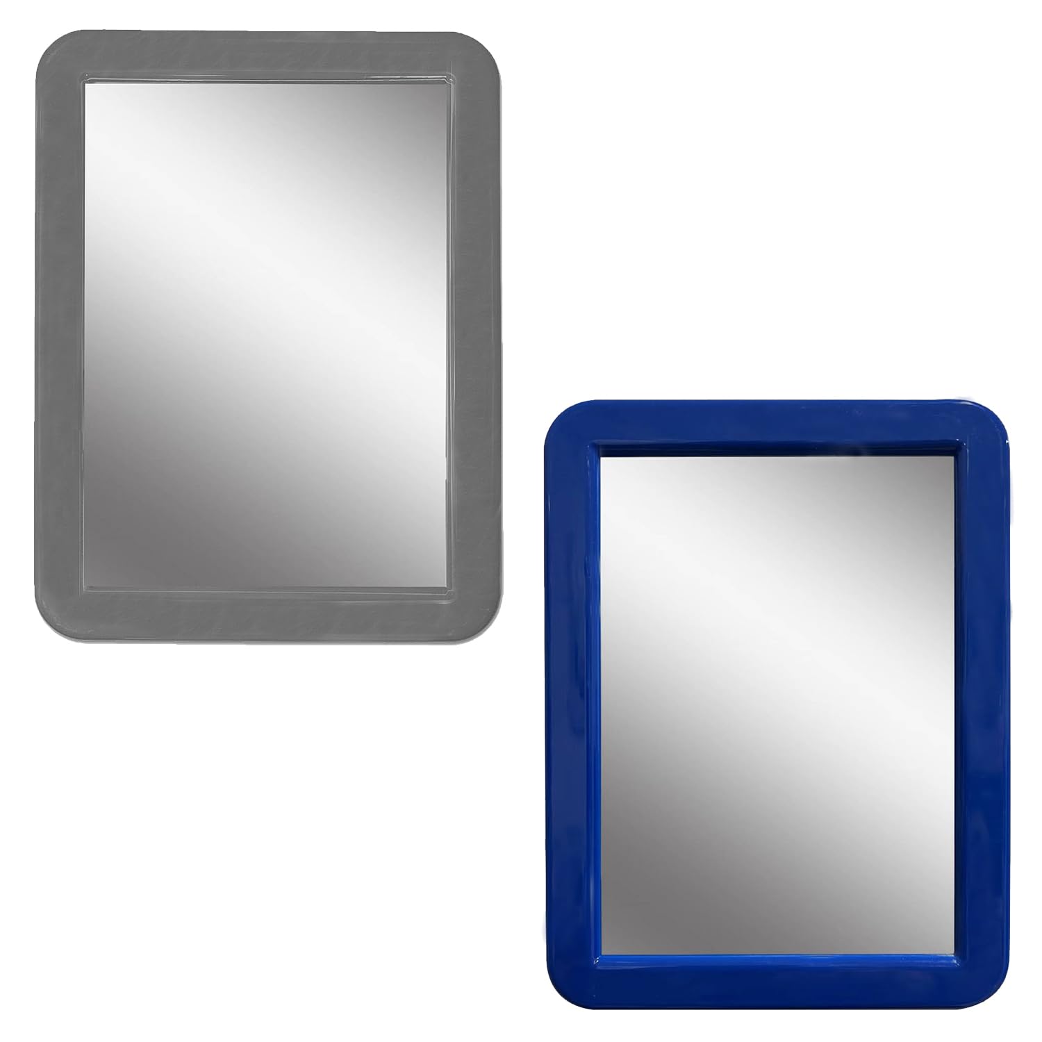craftshou Lot de 2 miroirs magnétiques rectangulaires pour casier à domicile, bureau, armoire, école (14 x 10 cm craftshou Lot de 2 miroirs magnétiques rectangulaires pour casier à domicile, bureau, armoire, école (14 x 10 cm